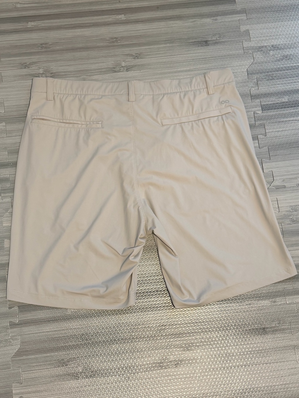 Infinity Linearflex Performance Stretch Moisture Wicking Shorts | Tan, 38 - Picture 3 of 8